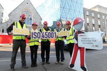 Irish Companies Among First in the World to Adopt Major Workplace Health & Safety Standard 