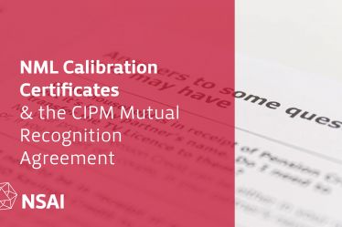 NML’s Calibration Certificates and the CIPM Mutual Recognition Arrangement