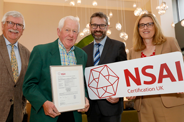 Limerick company first to achieve UKCA mark through NSAI subsidiary
