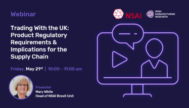 IMR Webinar on Trading With the UK: Product Regulatory Requirements and Implications for the Supply Chain