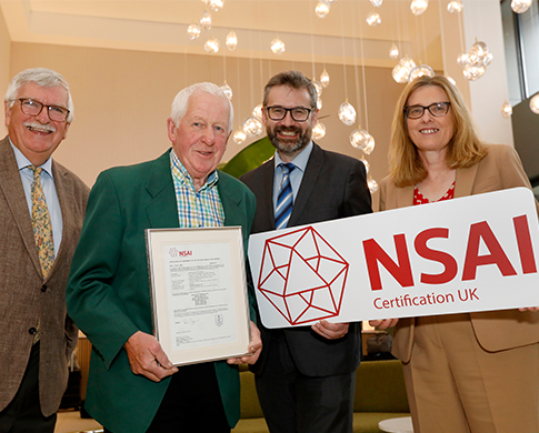 Limerick company first to achieve UKCA mark through NSAI subsidiary