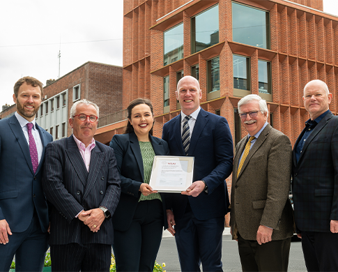 Limerick’s International Rugby Experience Achieves  ISO 20121:2012 certification